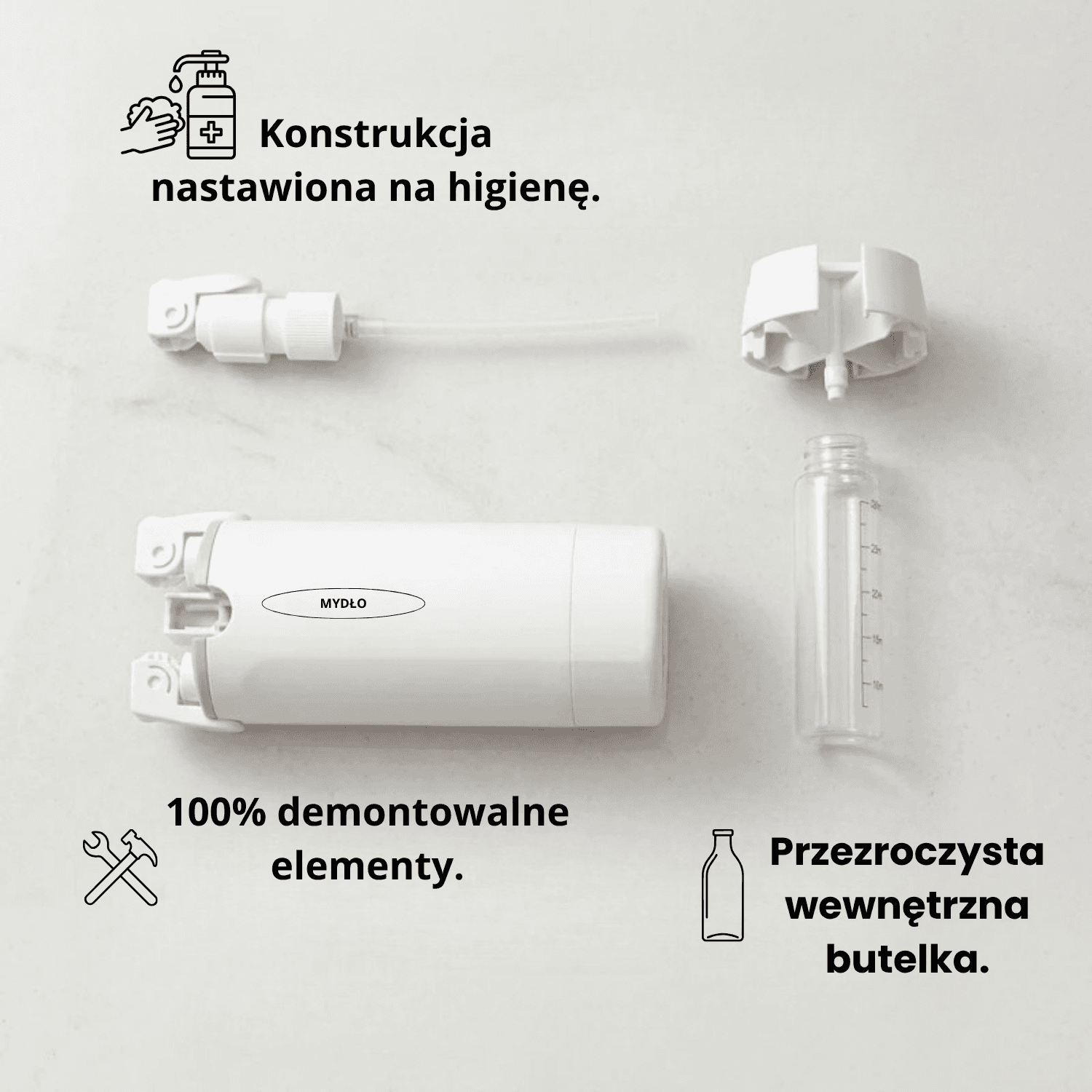 MODUŁOWY DOZOWNIK PODRÓŻNY